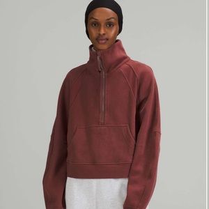 Lululemon Scuba Oversized Funnel Neck Half-Zip